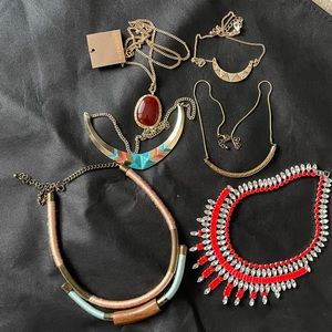 Necklace bundle (6 total) used